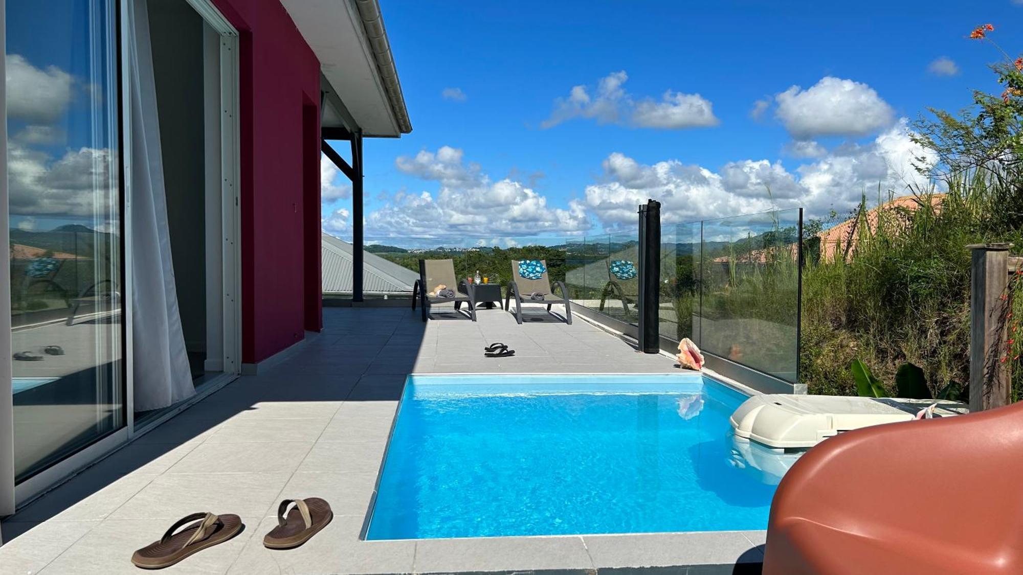 La Villa Jalna Grenadine Deux Chambres Et Piscine Privee Les Trois-Ilets Eksteriør billede